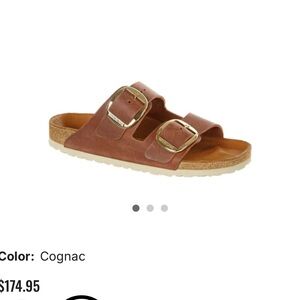 Birkenstock Arizona Big Buckle size 37, Cognac